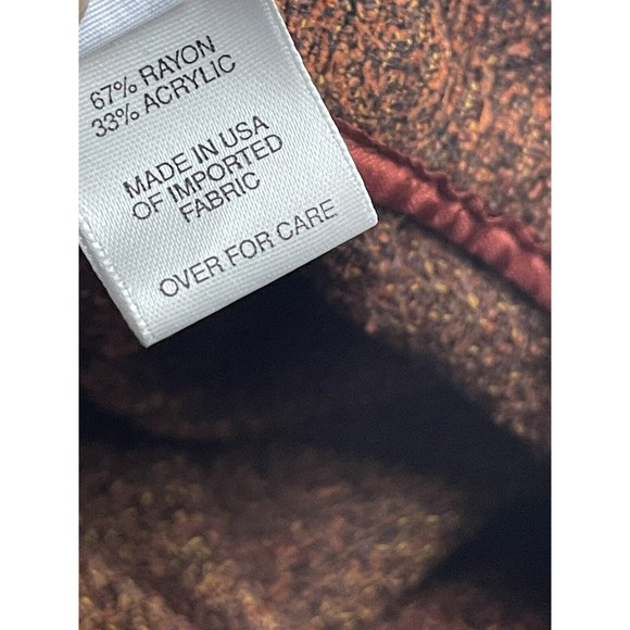 MM By KRIZIA Womens Size 10 Tweed Pleated Dress High Rise Straight Leg Pants - Picture 6 of 7